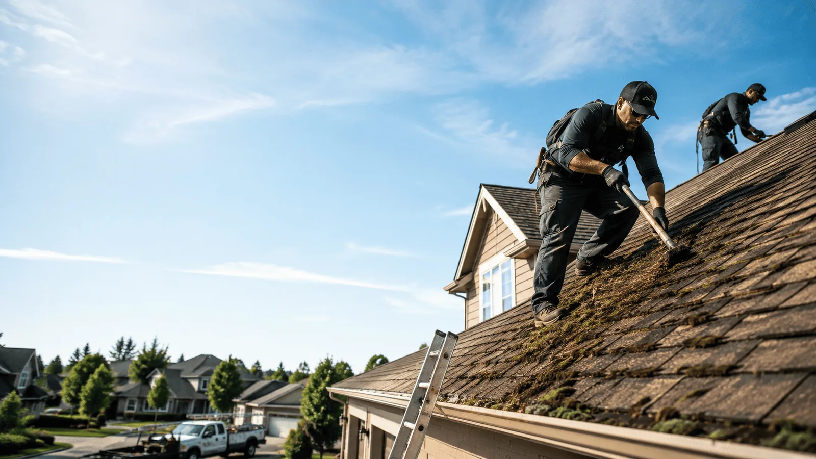 Roof Moss Removal in Midland, SD near me